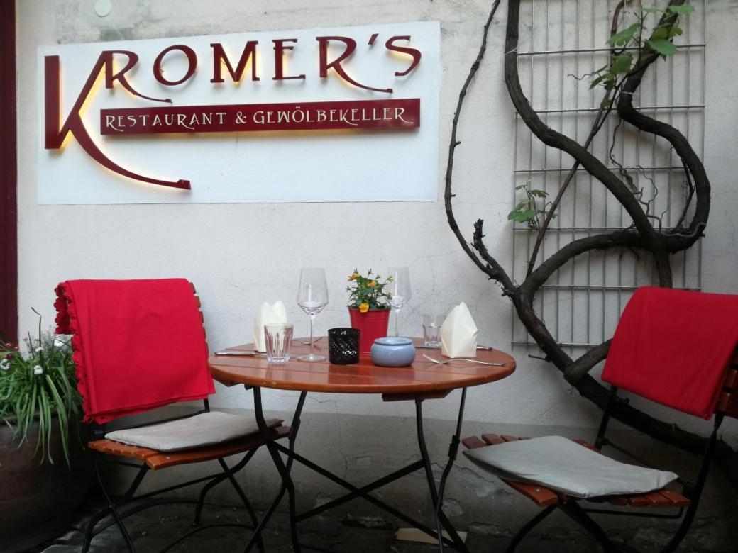 Altstadtwohnung Kromers & Restaurant แอร์ฟวร์ท ภายนอก รูปภาพ